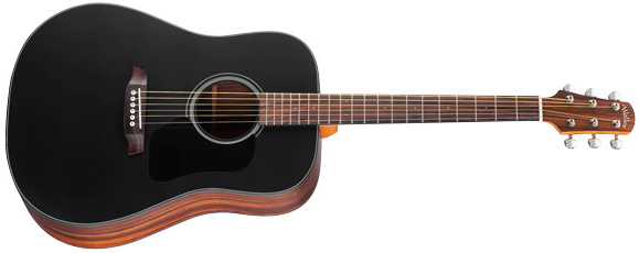 Walden D560B Natura black Westerngitarre