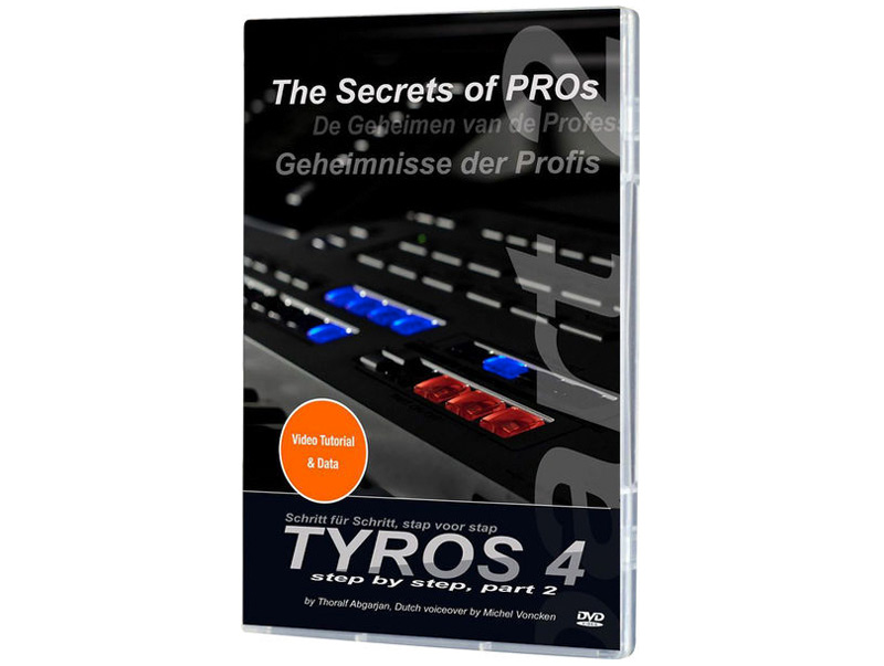 Yamaha DVD Tyros 4 Schritt für Schritt Teil 2