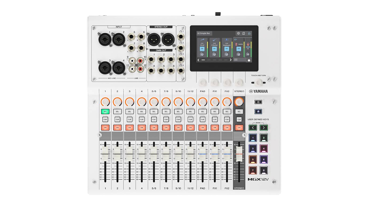 Yamaha MGX12V WH Digital Mischpult