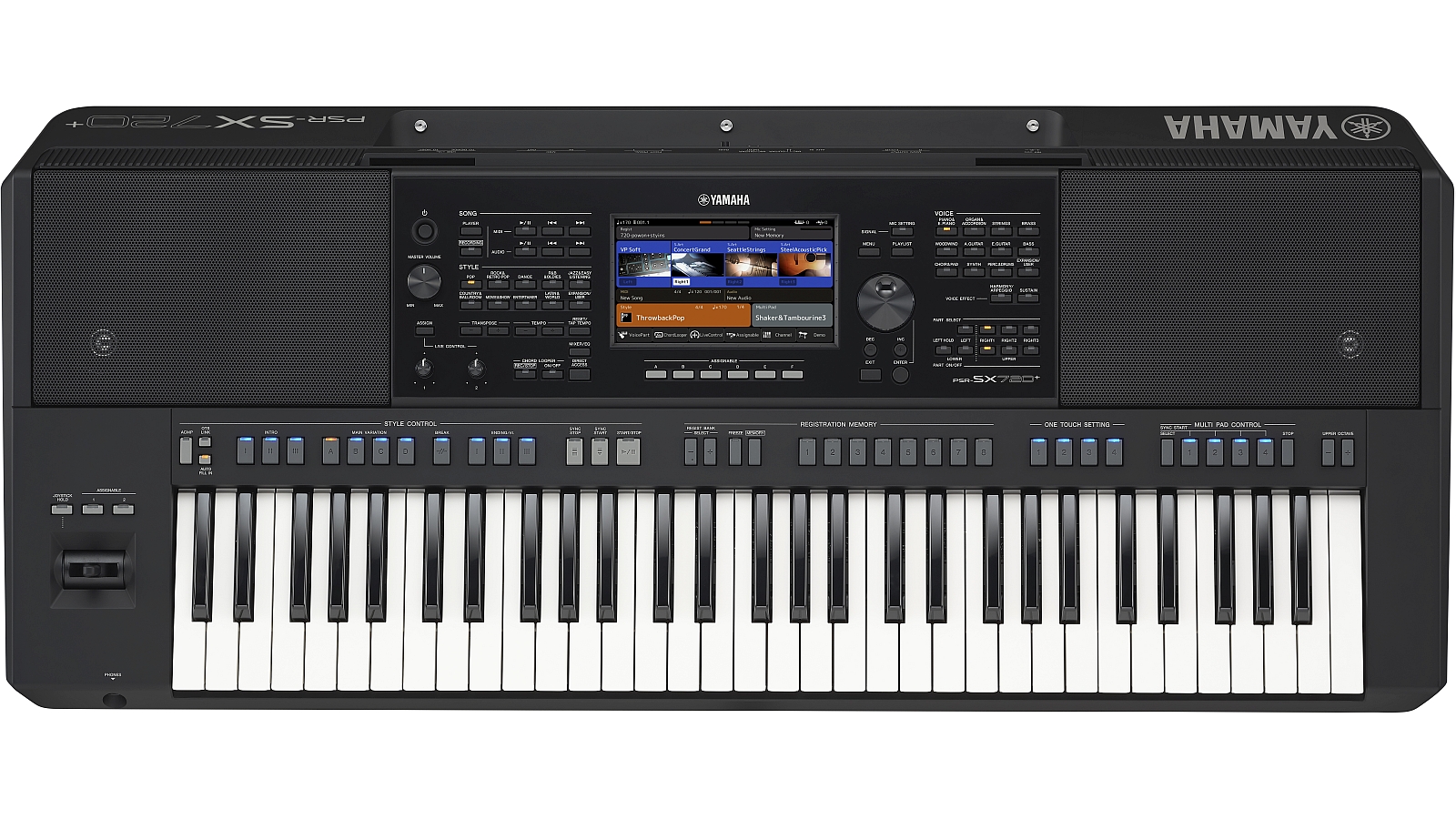 Yamaha PSR-SX720+ Keyboard Bluetooth