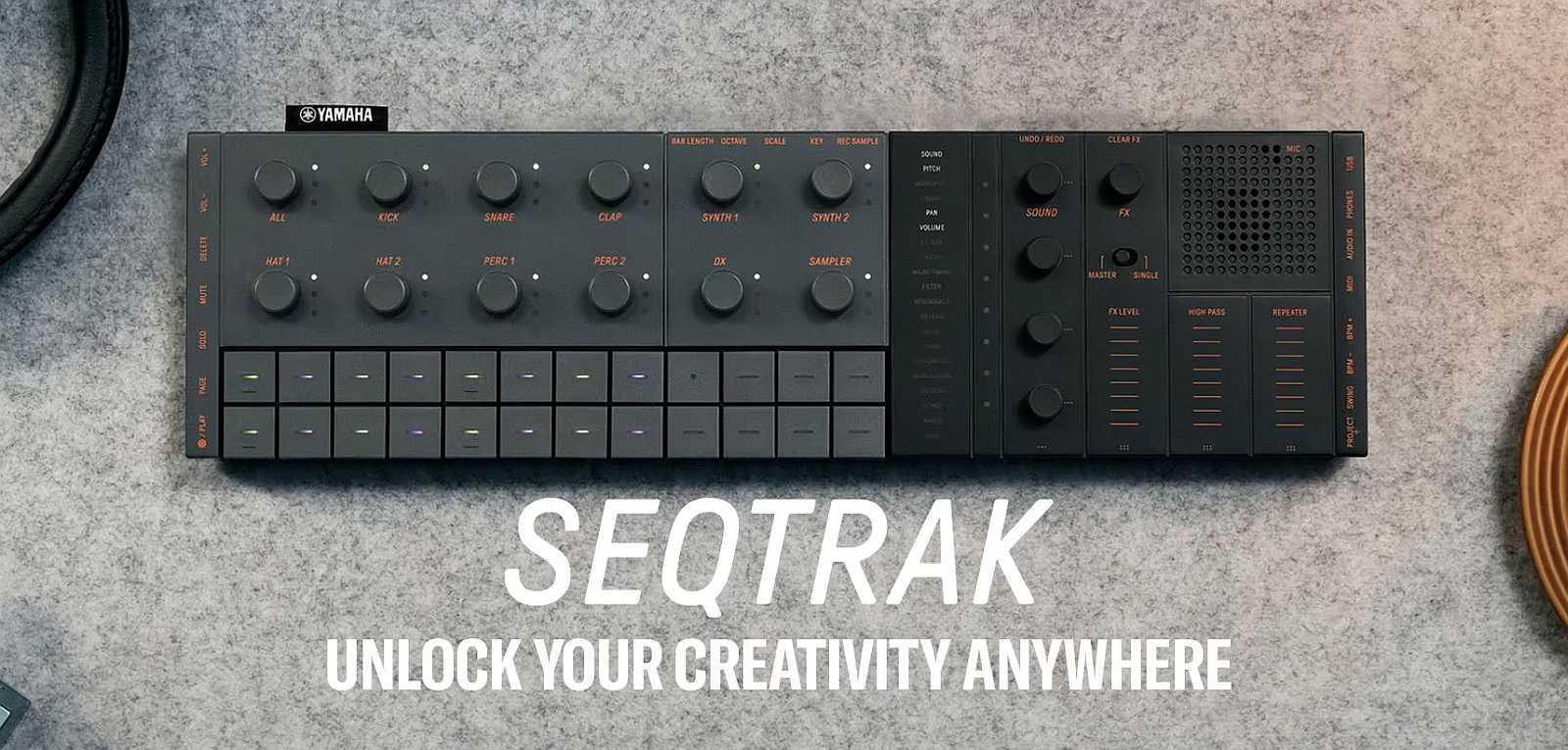 Yamaha SEQTRAK black