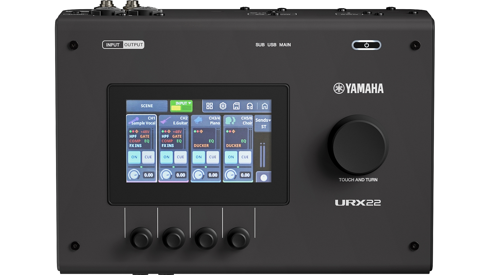Yamaha URX22 BK Digitales Audio-Interface