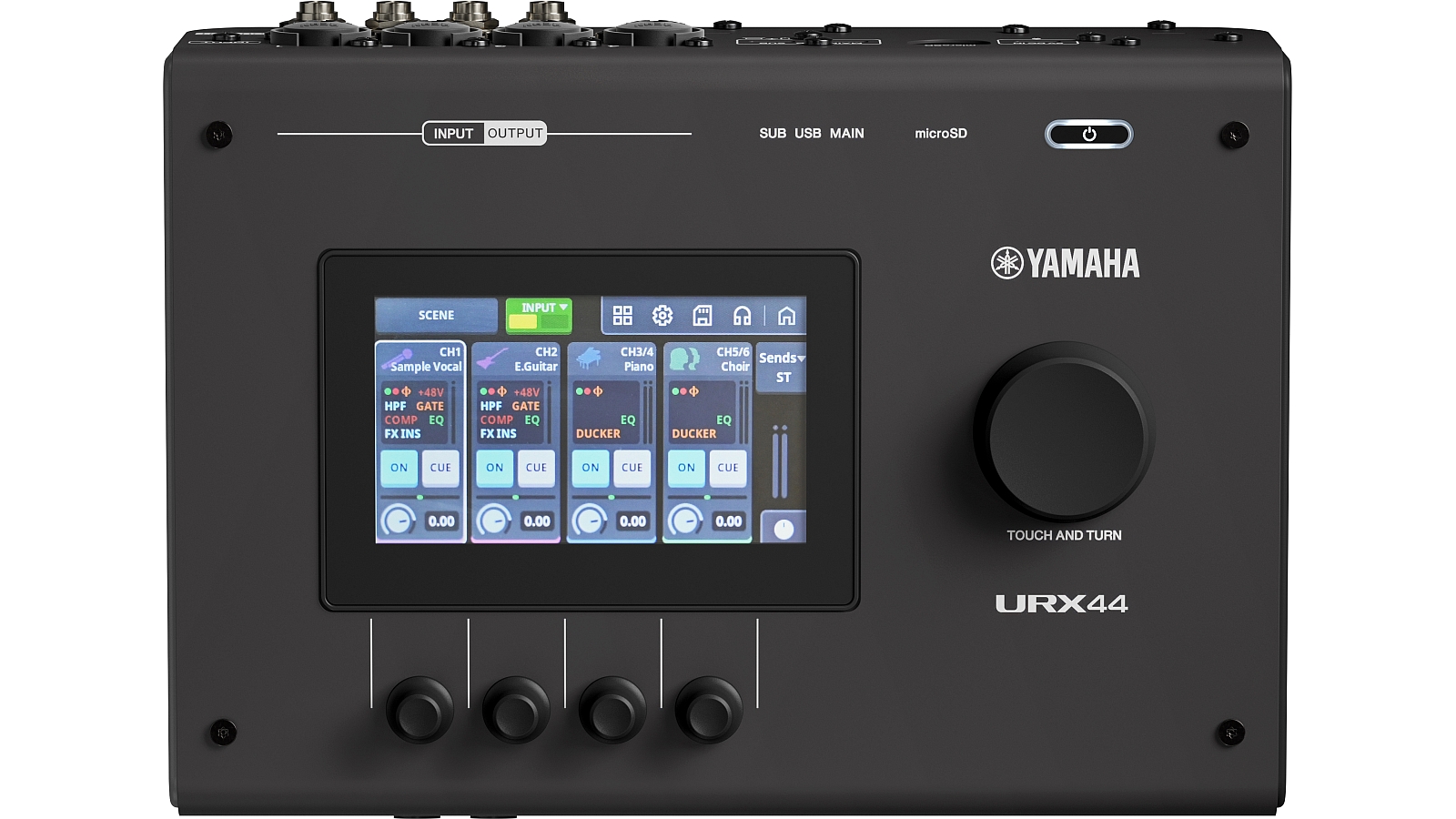 Yamaha URX44 BK Digital Audio-Interface 