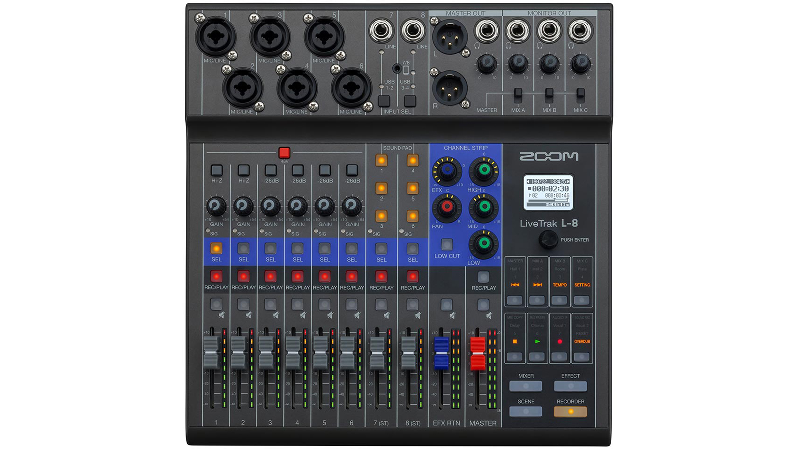 Zoom LiveTrak L-8