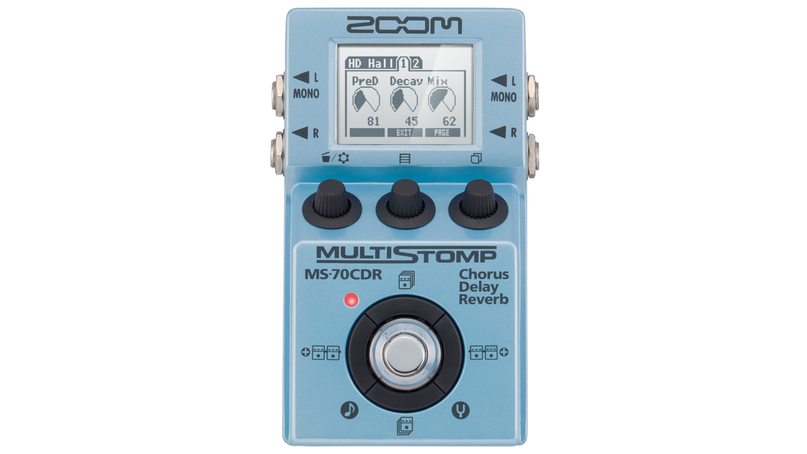 Zoom MS-70CDR Gitarren MultiEffekt