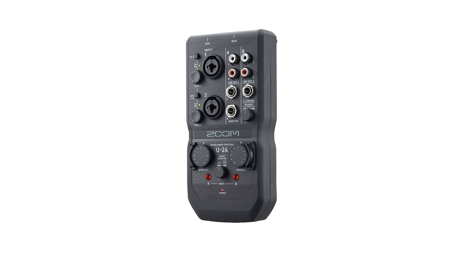 Zoom U-24 2in/4out Handy Audio Interface