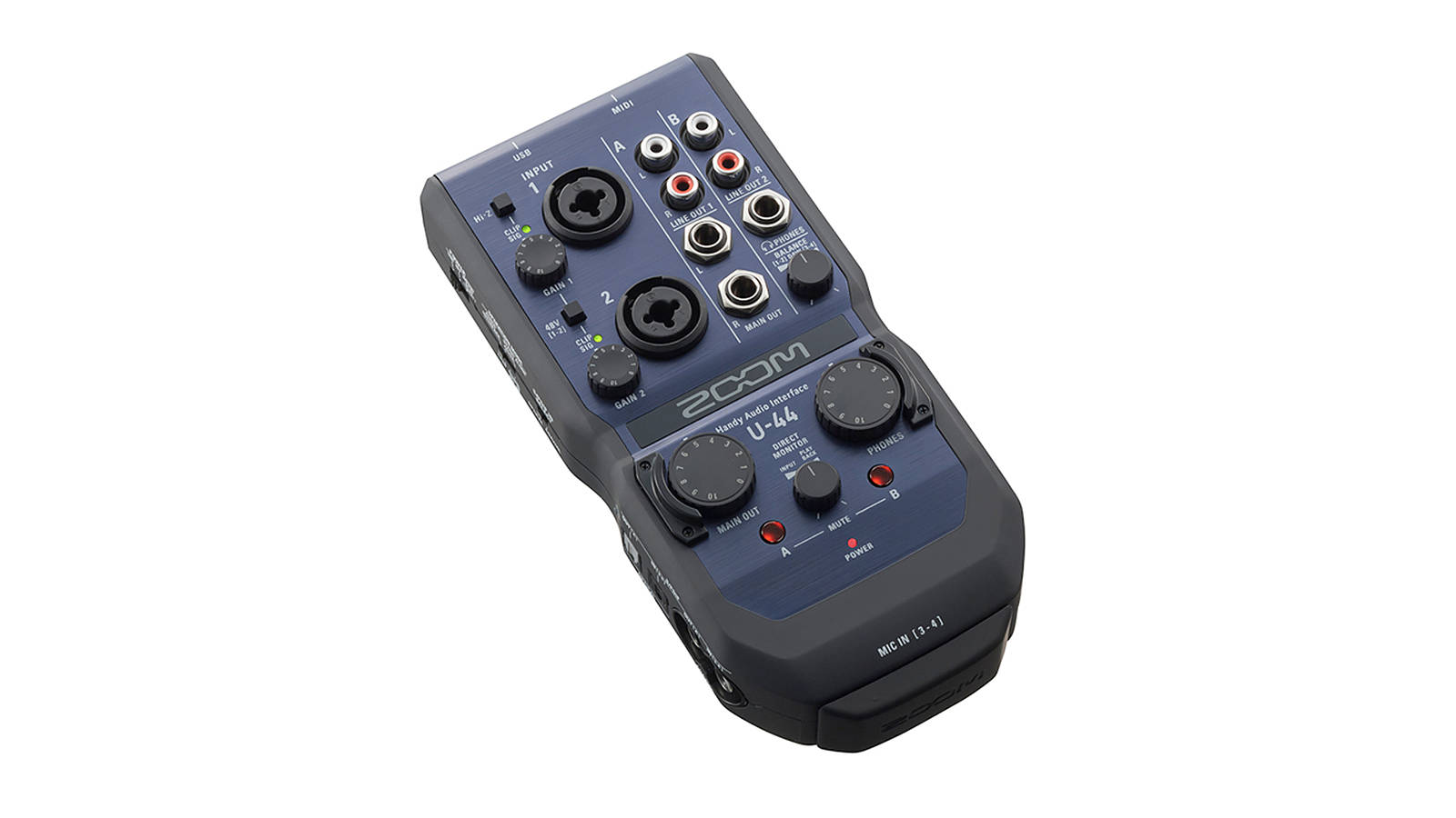 Zoom U-44 4in/4out Handy Audio Interface