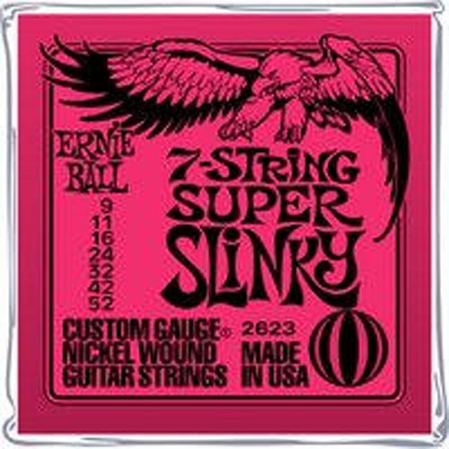 Ernie Ball EB2623 Slinky Nickel 7-Saiter 09-52