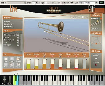 Arturia Brass physical modeling Brass Emulation
