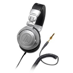 Audio Technica ATH-PRO500 SV DJ-Kopfhörer Silver