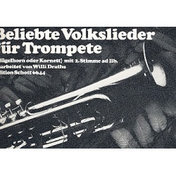 Beliebte Volkslieder für 1-2 Trompeten