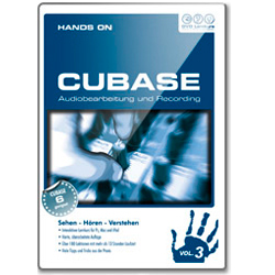 DVD Lernkurs Hands on Cubase Vol. 3 Audio und Recording