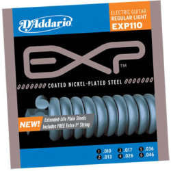 D'Addario EXP-110 E-Gitarren Saiten 010-046