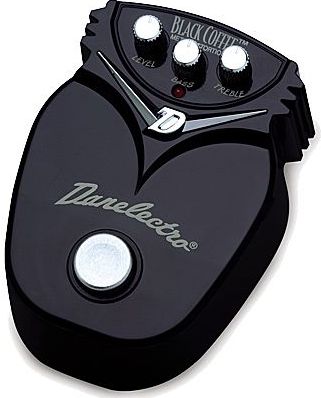 Danelectro DJ-21 Black Coffee Metall Distortion
