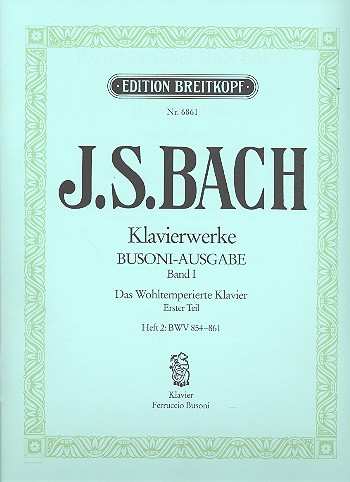 Das Wohltemperierte Klavier Bd.1 / Heft II