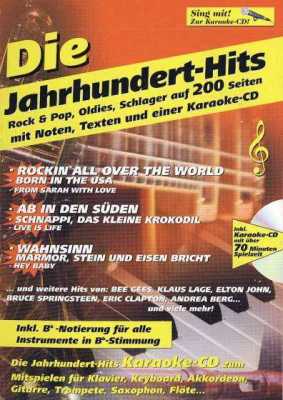 Die Jahrhundert-Hits (+CD) Karaoke CD