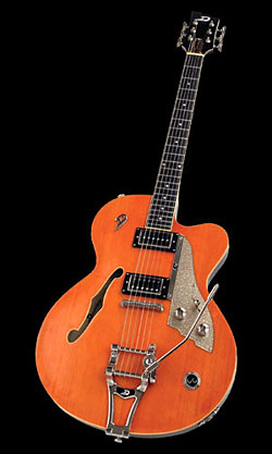 Duesenberg Carl Carton E-Gitarre Trans-Orange