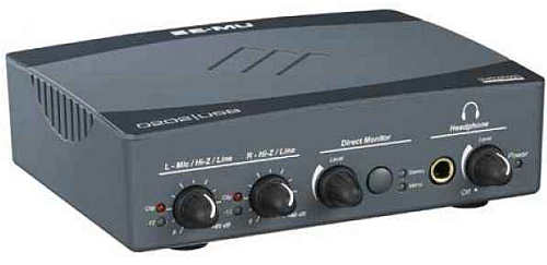 E-MU 0202 USB 2.0 Audio/MIDI-Interface inkl. Software