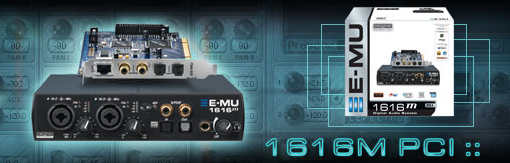 E-MU 1616 m PCI Audio-Interface