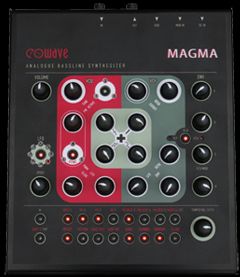 EOWave MAGMA analog bassline mit sequenzer