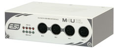 ESI M4U XL USB Midi Interface 4in/4out