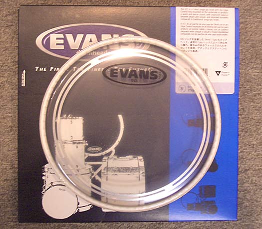 Evans EC1 clear 08'' Tom Fell einlagig