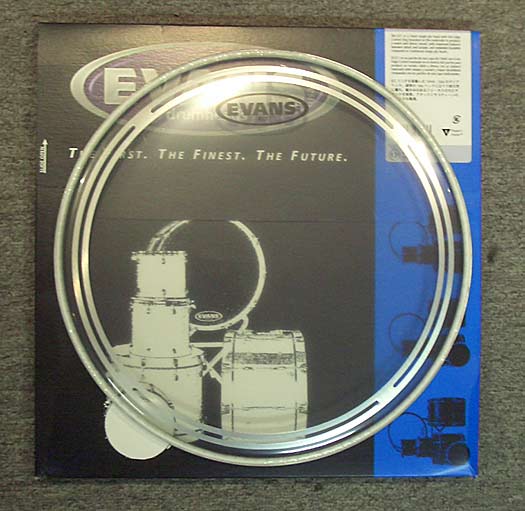 Evans EC1 Clear 13'' Tom Fell einlagig
