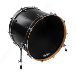 Evans BD26RA EQ1 Bassdrum Resonanzfell black 26"