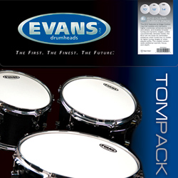 Evans ETP-EC2CLR-F Fell Set clear 10" 12" 14"