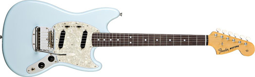 Fender 65 Mustang RW Daphne Blue