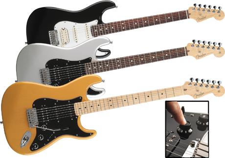 Fender AM Stratocaster HSS - MN Black