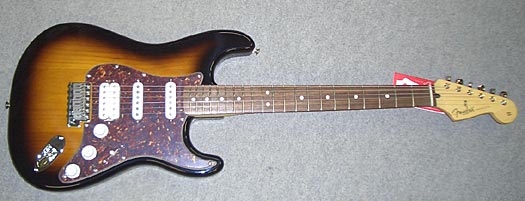 Fender Deluxe Power Stratocaster mit Piezo/Fishman RW 2TS