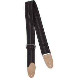 Fender Gurt Canvas & Chrome Black