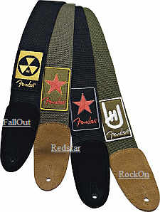 Fender Patchworks Cotton Gurt FALLOUT 