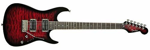Fender Showmaster QMT - Black Cherry Burst