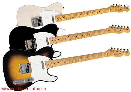 Fender Telecaster ´50 Classic MN-Black