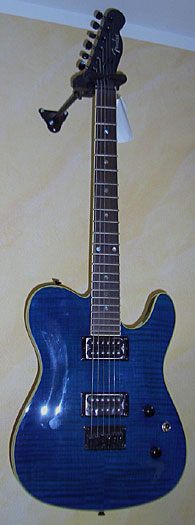 Fender Telecaster Custom FMT - Blue Trans.