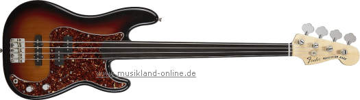 Fender Tony Franklin P-Bass Fretless 3TS