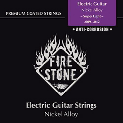 Fire&Stone E-Gitarren Saiten 09-42 Super Light 