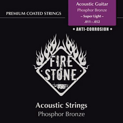 Fire&Stone Westerngitarren Saiten 11-52 Super Light 