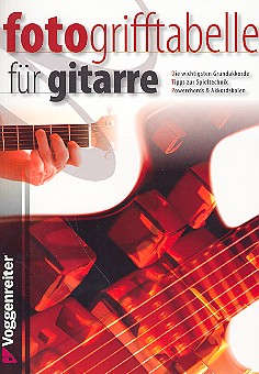 Fotogrifftabelle für Gitarre
