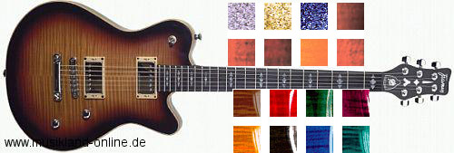 Framus Panthera Custom Almond Sunburst