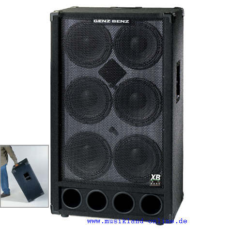 Genz Benz GB 610T XB2 Bass Box 4 Ohm