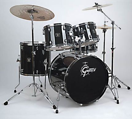 Gretsch Blackhawk Standard Set BHF-625 black inkl. HW