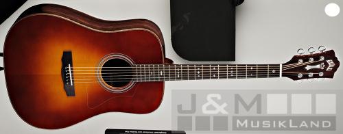 Guild GAD-50 Amber Sunburst inkl. Koffer