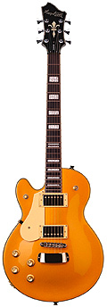 Hagstrom Lefthand Swede Gold E-Gitarre