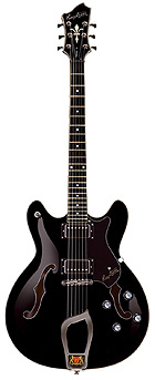 Hagstrom Viking Black E-Gitarre