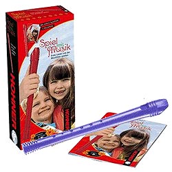 Hohner Blockflöten Set blau