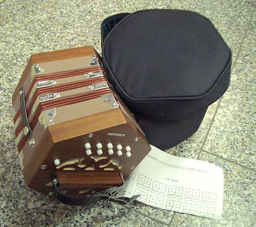 Hohner Concertina C/G 20/40/9