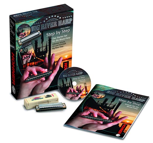 Hohner Step by Step - Mundharmonika Starter-Set 